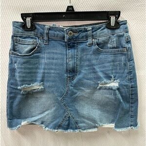 WAX JEANS SKIRT